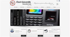 Desktop Screenshot of kibrisozelguvenlik.com